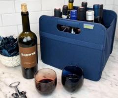 Buy Online Wine Carrier for Wine Safe in Travel