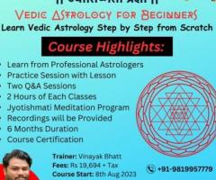 Vedic Astrology Course in Hindi