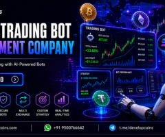 Build Intelligent Trading Platforms with a Crypto Trading Bot Development - GET 40% OFF