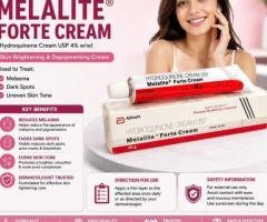 Melalite Forte Cream 4% 30gm (Hydroquinone)| Online Generic medicine