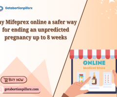 Buy Mifeprex online a safer way for ending an unpredicted pregnancy up to 8 weeks