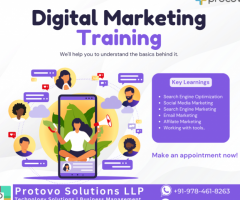 Industry Oriented Digital Marketing Training In Jaipur by Protovo solutions