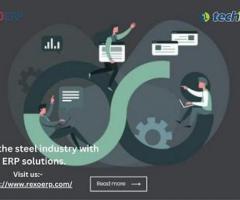 Boost the steel industry with ERP solutions.
