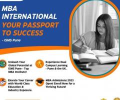 MBA International: Your Passport to Success - ISMS Pune