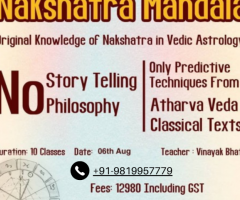 Nakshatra Mandala - Original Knowledge of Nakshatra as Taught by Rishis of Vedic Astrology