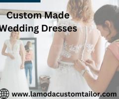 Embrace Perfection: Your Exquisite Custom Made Wedding Dress Awaits
