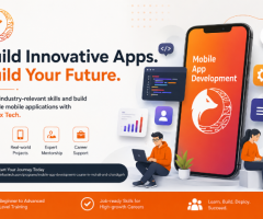Mobile App Development Course in Mohali & Chandigarh | AIinfox Tech