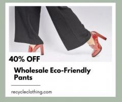 Wish to get hold of refined sustainable wholesale work pants? – Visit Recycle Clothing