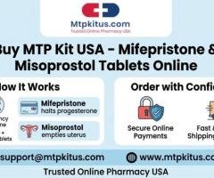 Buy MTP Kit USA - Mifepristone and Misoprostol Tablets Online