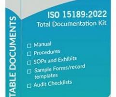 Ready to Use ISO 15189 Documents Kit - 1
