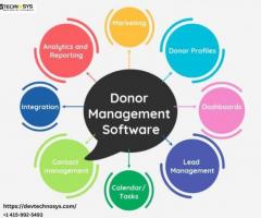Top Notch Donor Management Software Development Company