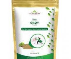 100% Pure Giloy Powder – Pure Extract – Strengthens Immunity And Fights Illnesses(100 GM)