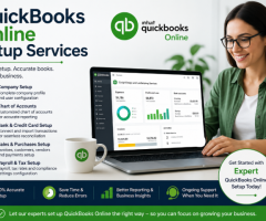 QuickBooks Online Setup Services | Professional QuickBooks Configuration & Support