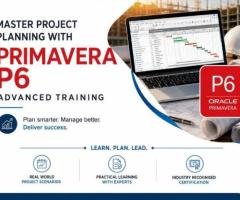 Learn Oracle Primavera P6 Online | Advanced Project Management Training