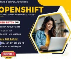 OpenShift Online Training – New Batch Starts on 3rd August!