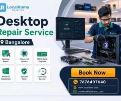 Get your desktop fixed today with LocalRamu Bengaluru