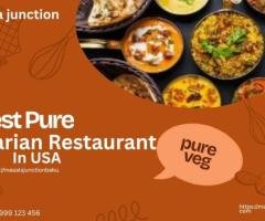 best pure vegetarian restaurant in usa