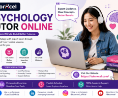Expert Psychology Tutor Online at TutorXcel