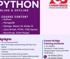 Best software course training institute in Hyderabad /Careerbridge