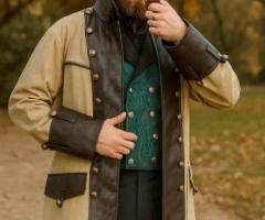 Steampunk Trench Coats for Men | Victorian Style Outerwear