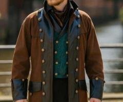 Steampunk Trench Coats for Men | Victorian Style Outerwear