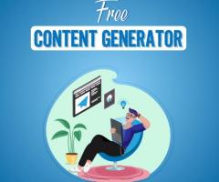 Best Content Generator Software | Online Free AI Content Writer Tool