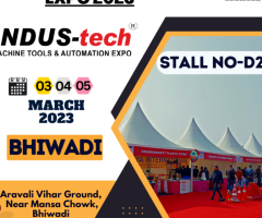 Upcoming Indus -Tech Machine Tools & Automation Expo 2023