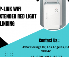 TP-Link Wi-Fi Extender Red Light blinking | +1-800-487-3677 | TP-Link Guide
