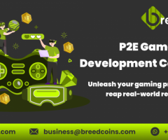 Play To Earn game Development Company - BreedCoins