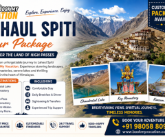 Lahaul Spiti tour package | Book My Vocation