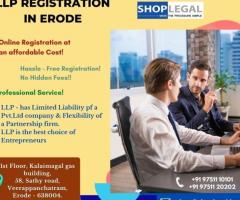 LLP Registration in Erode | ShopLegal | Limited Liability Partnership