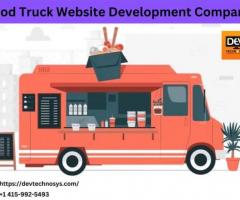 Top Food Truck Website Development Company in USA