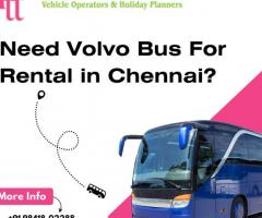 Volvo Bus Rental in Chennai