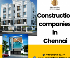 Best Construction companies in Chennai