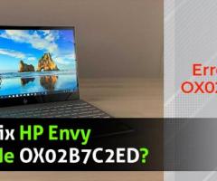 HP Envy Error Code OX02B7C2ED