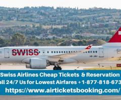 Book Swiss Airlines Flights, Tickets & Deals