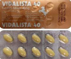 Buy Online Vidalista  40 Mg Tablet in USA