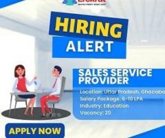 Sales Service Provider For Delhi-NCR