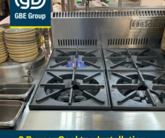 GBE Group Installs an 8 Burner Goldstein Cooktop