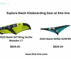 Explore Naish Kiteboarding Gear at Kite-line