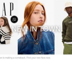 New Arrivals Are Here! Get an Extra 20% Off with Gap UAE Promo Code