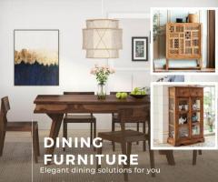 Buy Exquisite Wooden Dining Furniture Collection