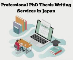 Professional PhD Thesis Writing Services in Japan
