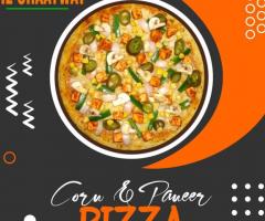 Corn and Paneer Pizza | The Chaatway