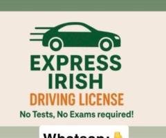 Obtain your new authentic full driver's licence or Learners permit with us without exams
