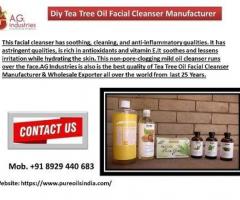 Diy Tea Tree Oil Facial Cleanser Manufacturer - 1