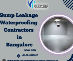 Sump Leakage Waterproofing Contractors in Bangalore