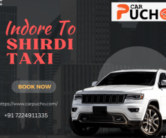 Indore To Shirdi Taxi