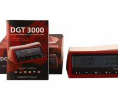 DGT 3000 Digital Chess Clock - FIDE Approved – Royal Chess Mall India
