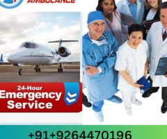 Sky Air Ambulance from Bhopal to Delhi | Premium Tools